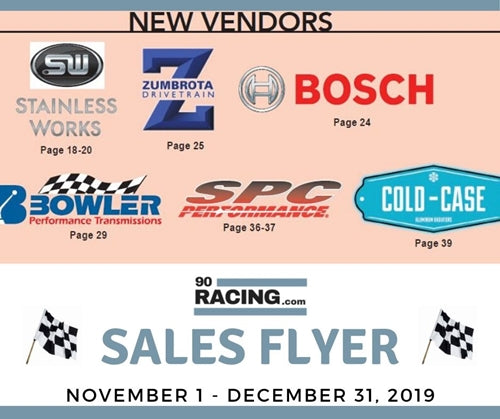 90racing Nov-Dec 2019 Sales Flyer