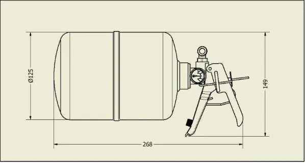 Lifeline Fire System Dimensions