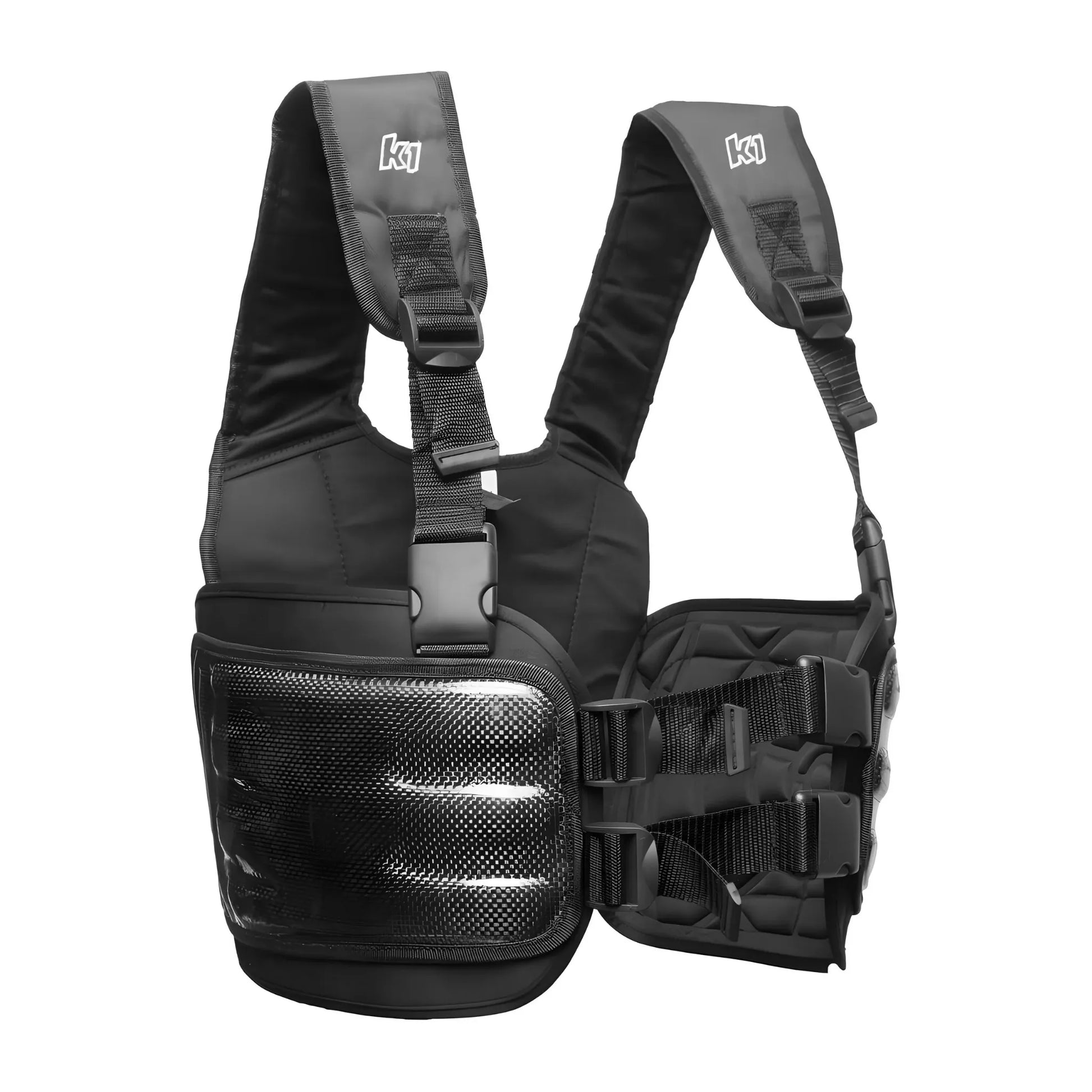 K1 RaceGear Carbon Fiber Rib Protector (Front) 16-CFV-N