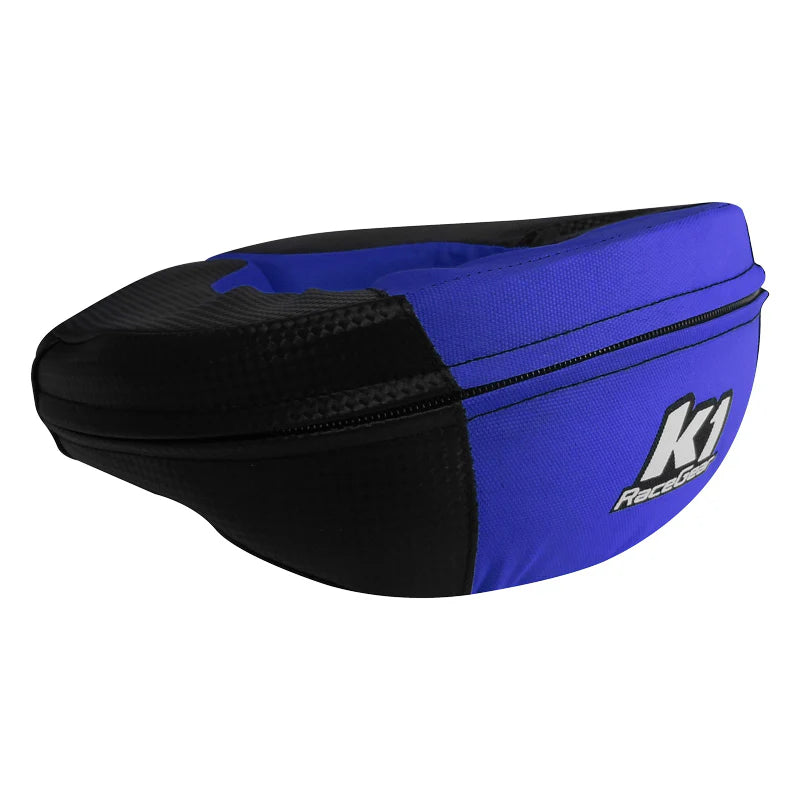 K1 Race Gear Neck Brace Carbon (Blue)