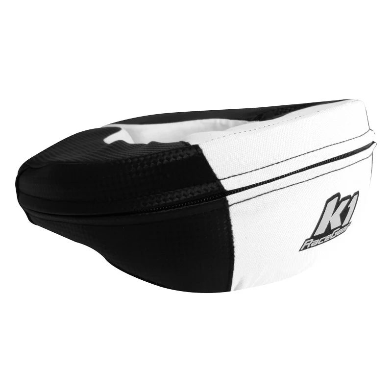 K1 Race Gear Neck Brace Carbon (White)
