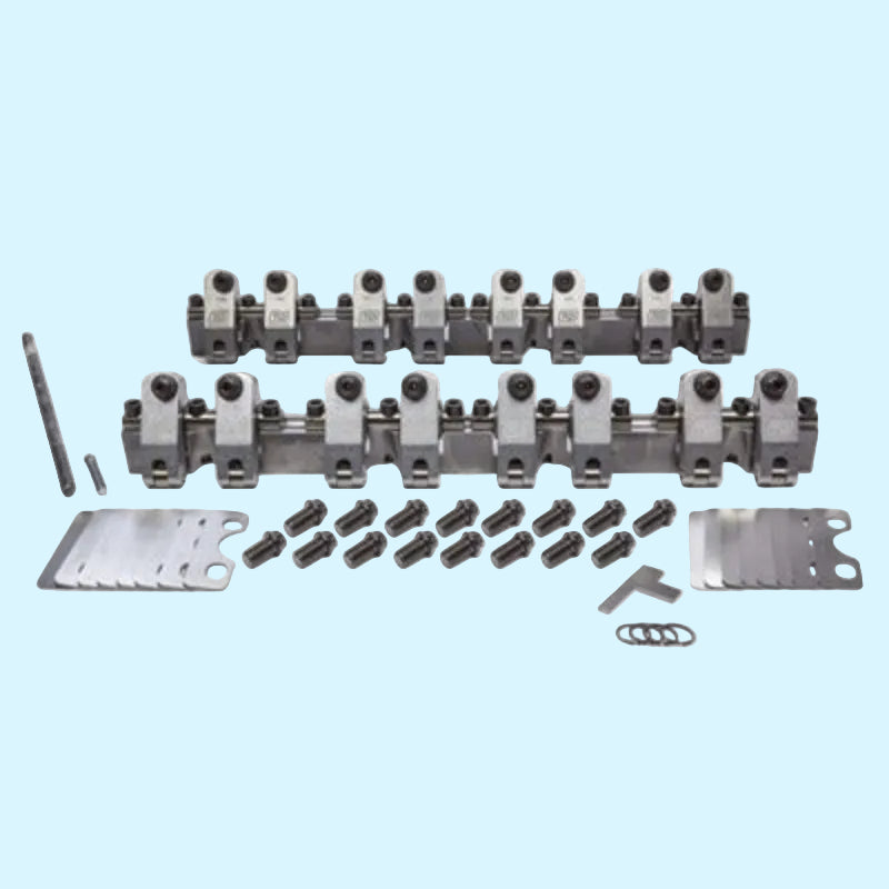 T&D Machine SBC SportComp Shaft Rocker Arm Kit 1.60/1.50 Ratio 10000-160/150