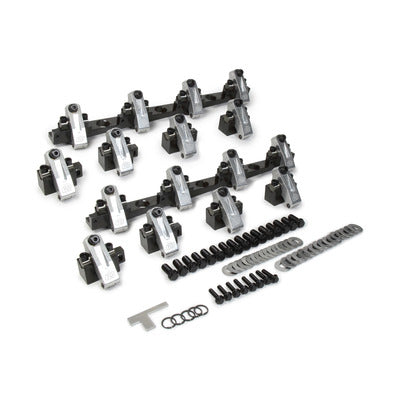 T&D Machine BBC Shaft Rocker Arm Kit w/Brodix 3X O/P Heads 3128-170/170