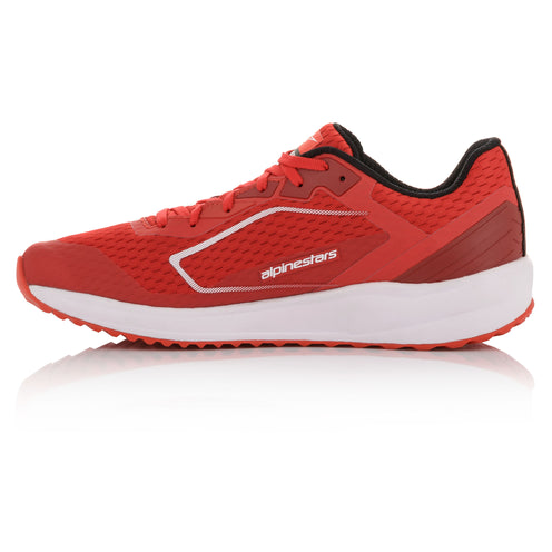Alpinestars Meta Road Shoes (Side, Red)