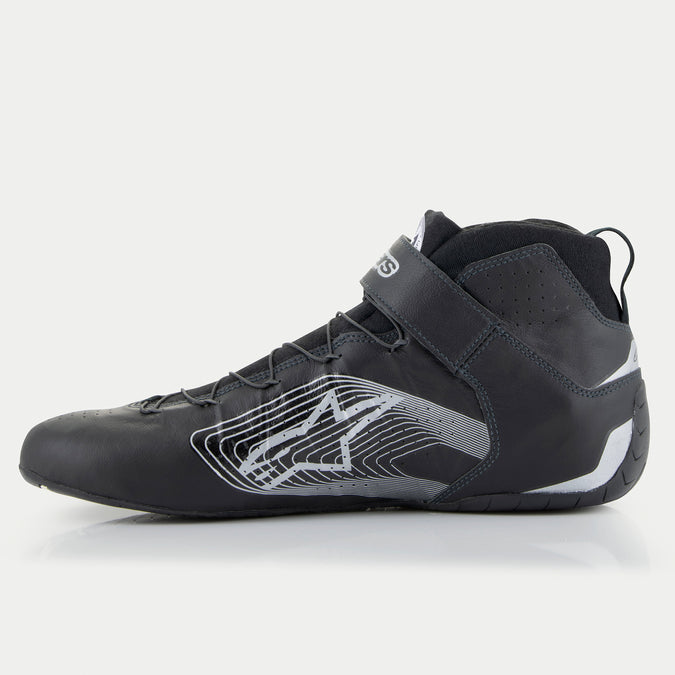 Alpinestars Tech-1 Z V3 Shoes (Side, Black/Silver)