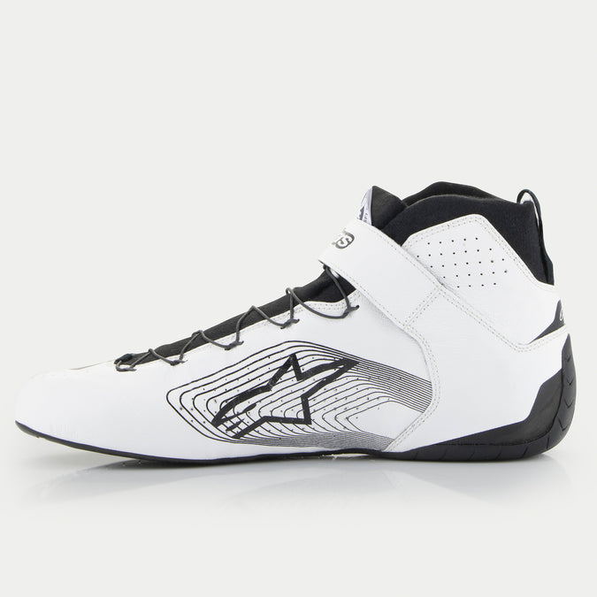 Alpinestars Tech-1 Z V3 Shoes (Side, White)