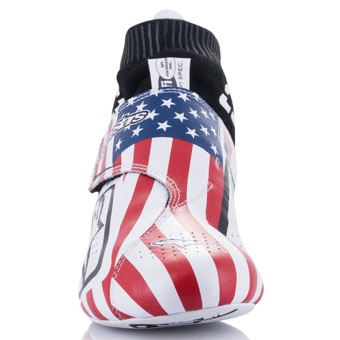 Alpinestars Supermono V2 Shoes (Front, Red/White/Blue)