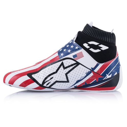 Alpinestars Supermono V2 Shoes - Grand Prix (Side)