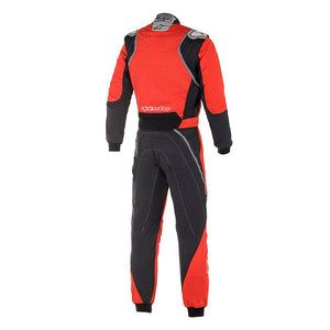 Alpinestars GP Race V2 Suit Bootcut (Back, Black/Red)