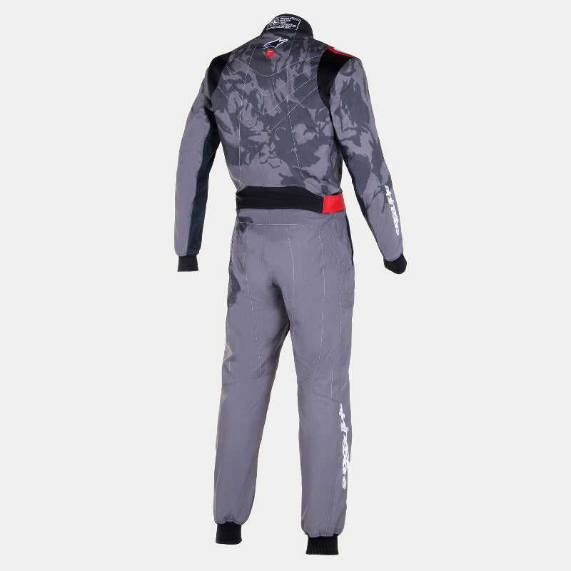 Alpinestars KMX-9 V3 Graphic 5 Suit (Back, Gray)