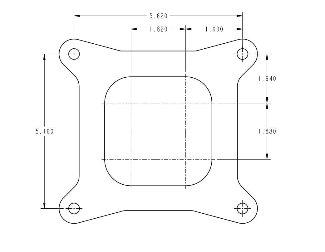 Holley 750 CFM 4150 HP Series Carburetor (Diagram)