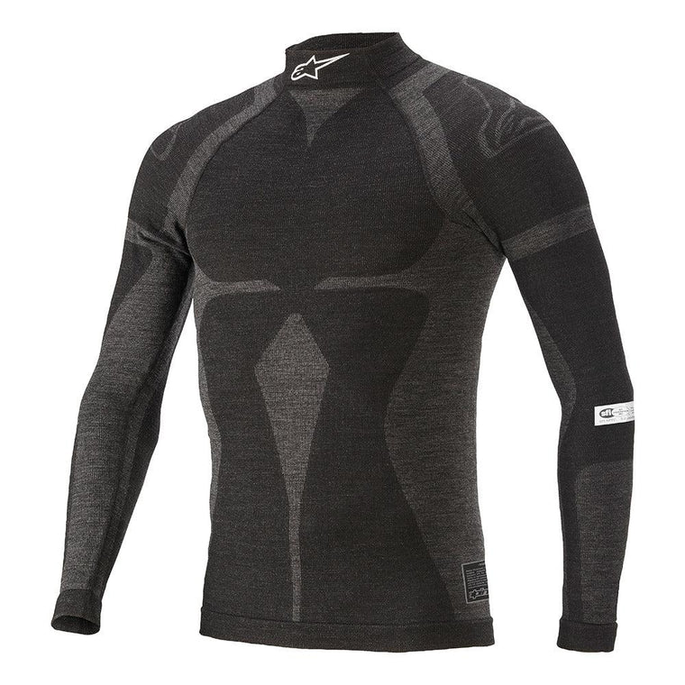 Alpinestars ZX EVO V2 Long Sleeve Top (Black/Gray)