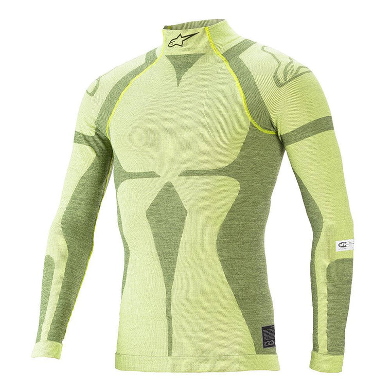 Alpinestars ZX EVO V2 Long Sleeve Top (Yellow)