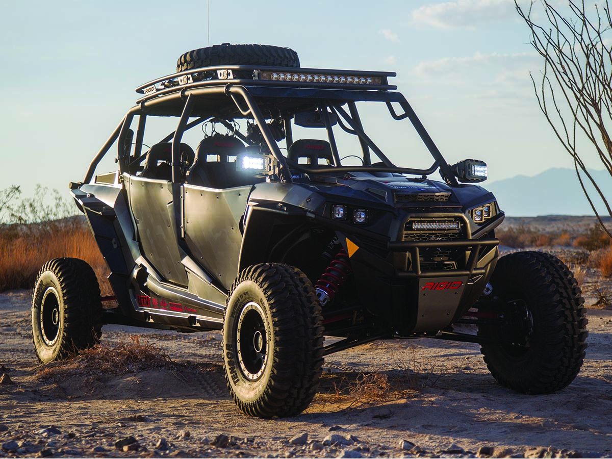 Rigid Reflect Exterior Mirror on ATV