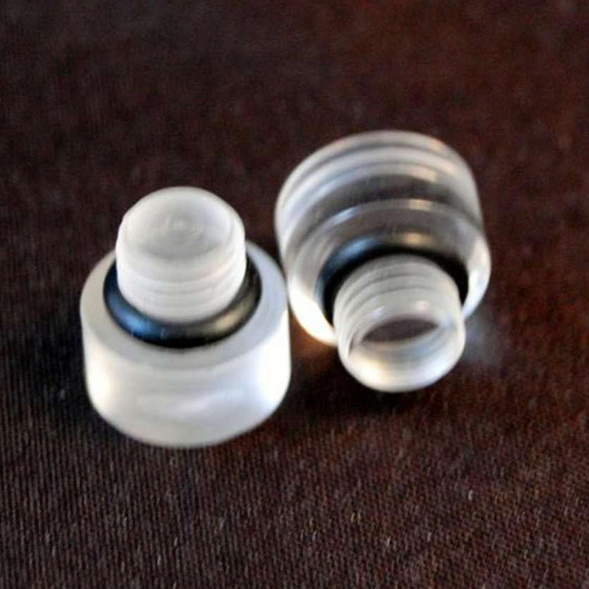 AED Performance Clear Fuel Bowl Sight Plugs - Pair 5170