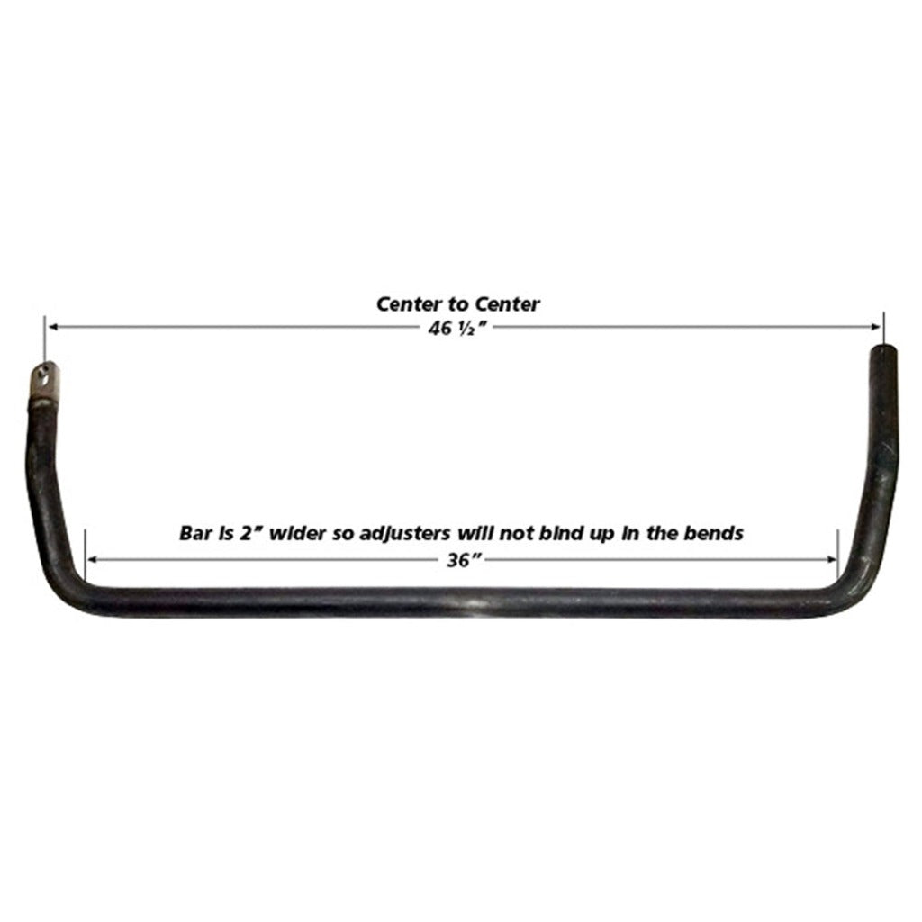 AFM Performance Sway Bar 200lbs Rate Universal 4123711 (Dimensions)