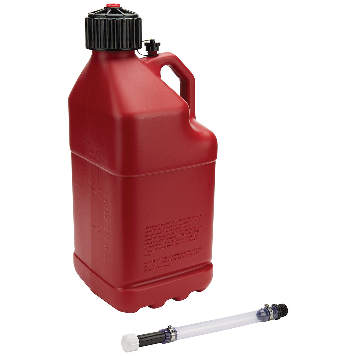 Allstar Utility Jug with Filler Hose (Red)