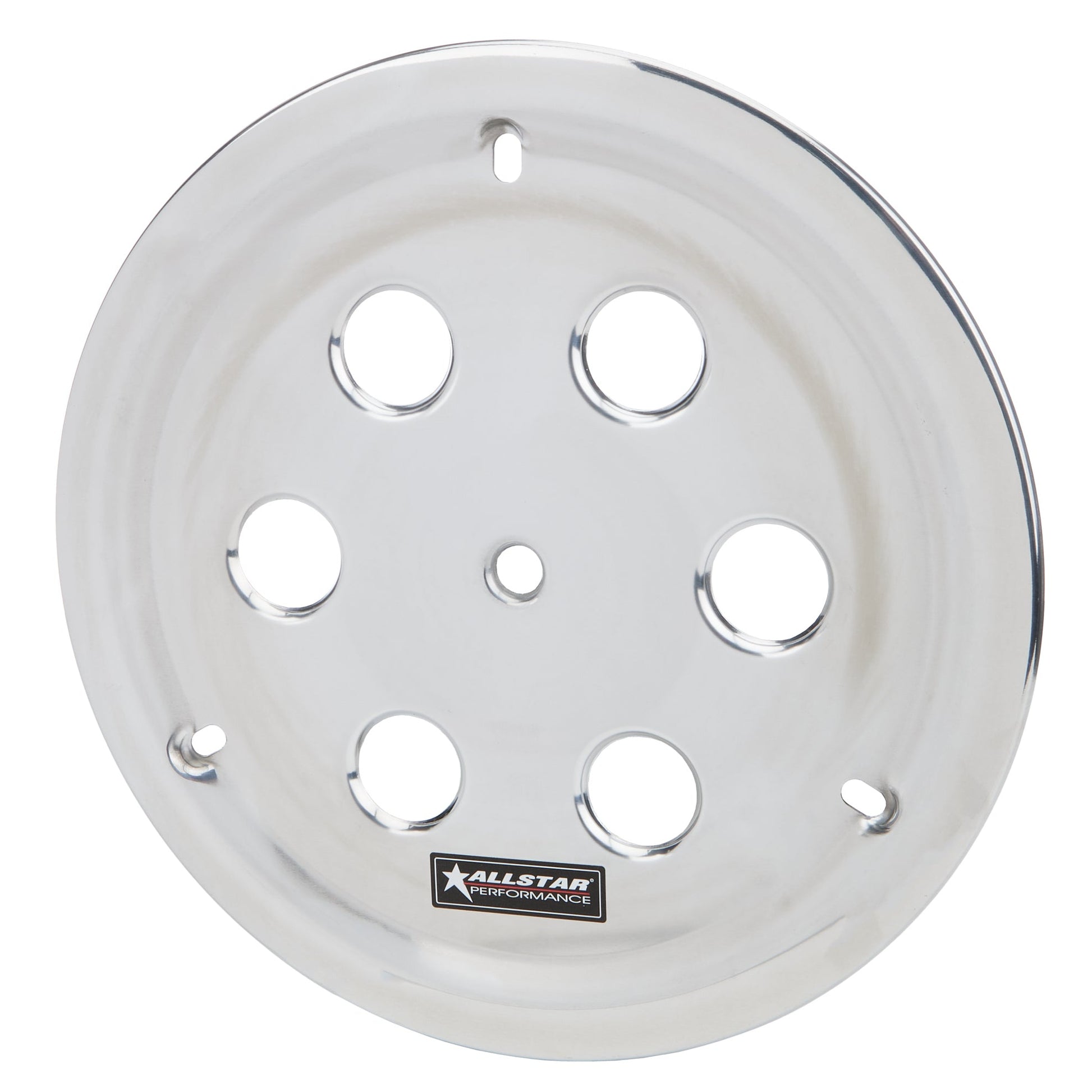 Allstar Weld Style Wheel Cover ALL44142 (Multiple Holes, Aluminum Polished)