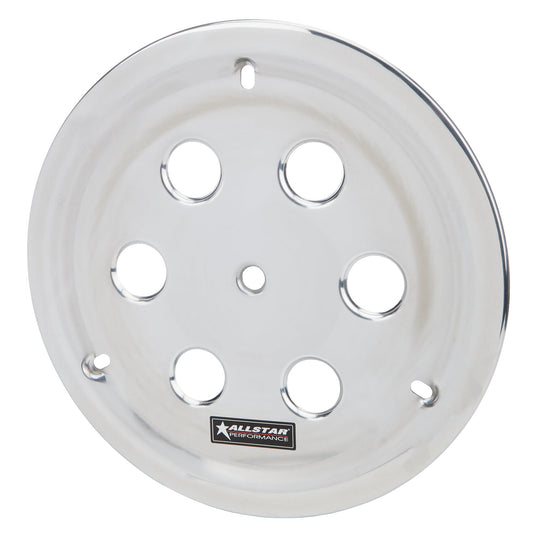 Allstar Weld Style Wheel Cover ALL44142 (Multiple Holes, Aluminum Polished)