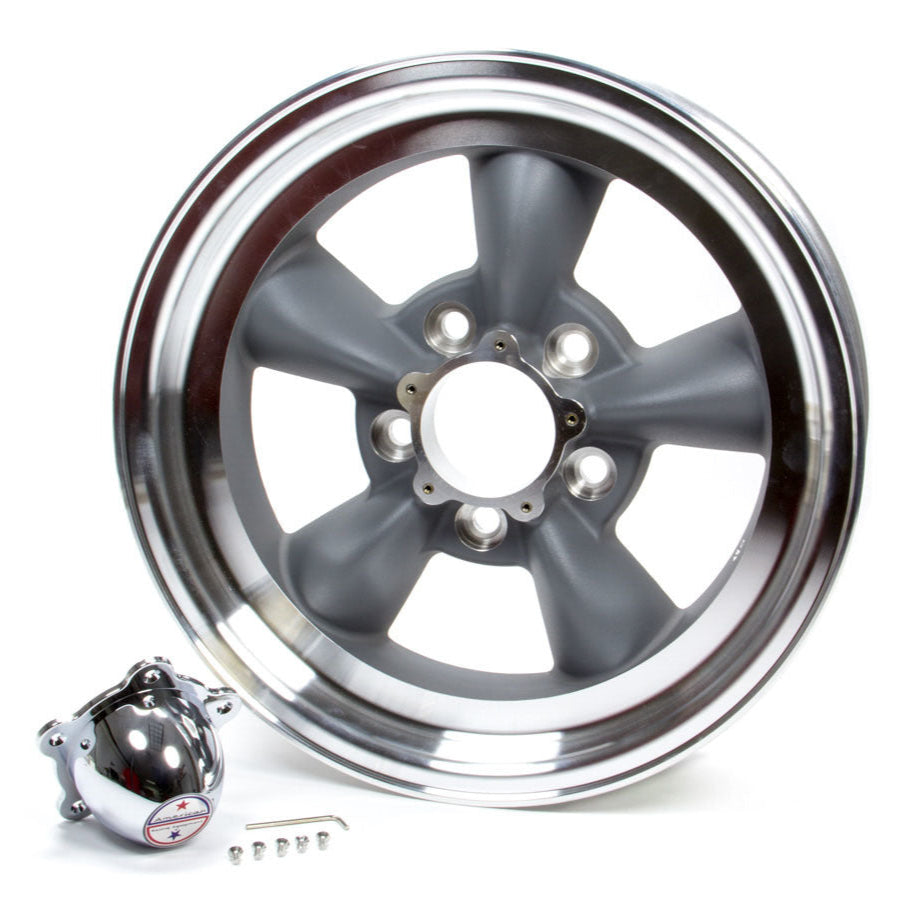 American Racing 15x6 Torq Thrust D Wheel Gray