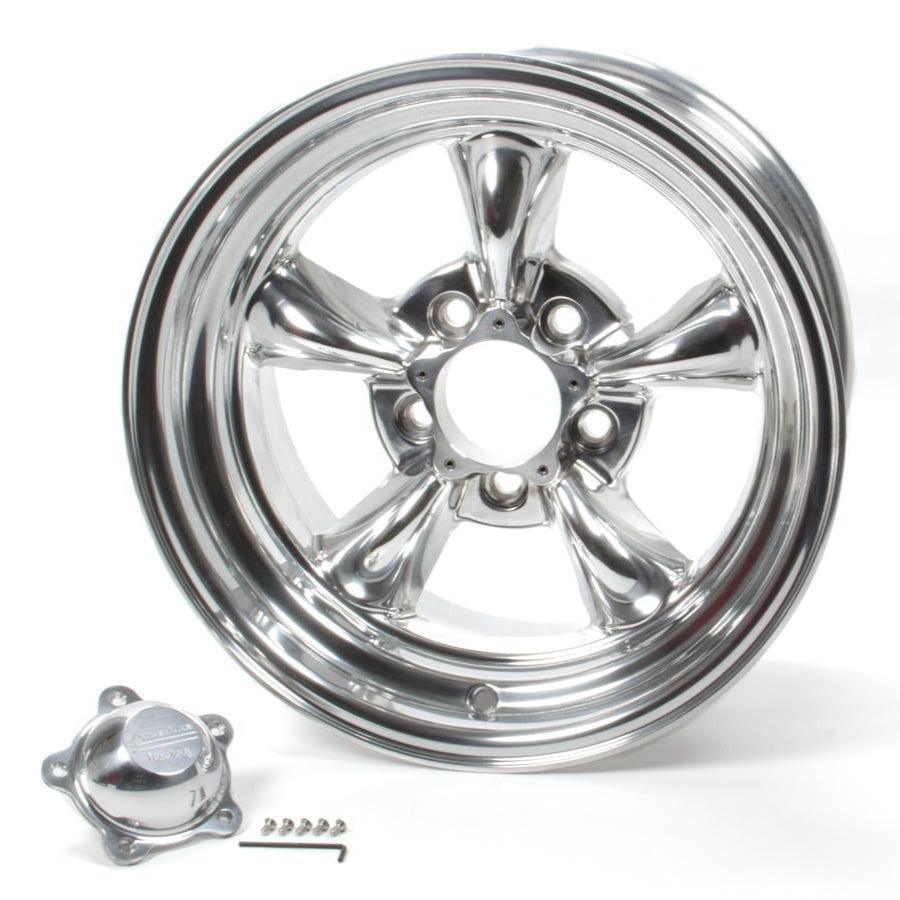 American Racing 15x6 Torq Thrust II Polished Wheel