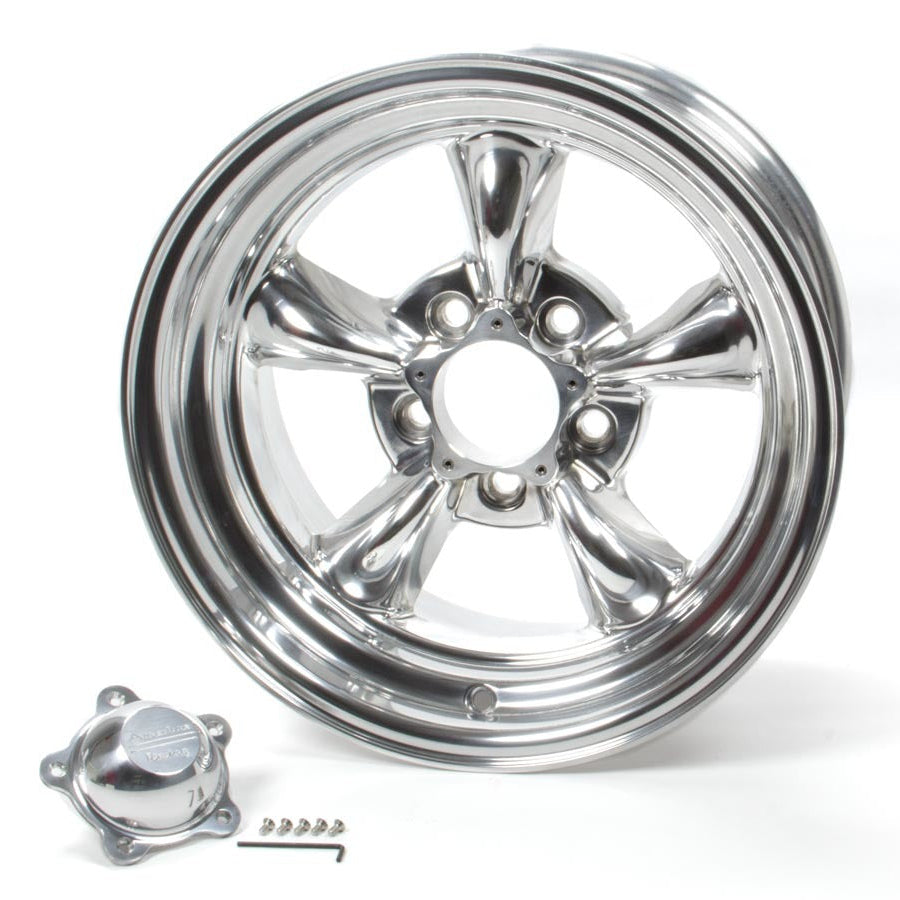 American Racing 15x6 Torq Thrust II Polished Wheel