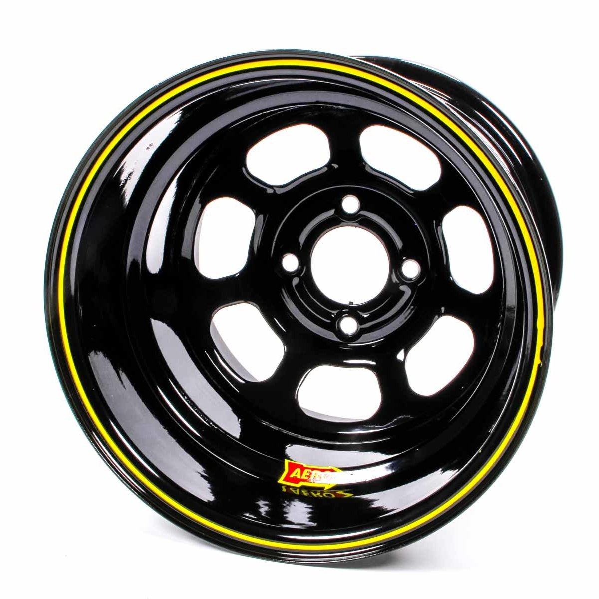Aero Race Wheels 13x7 3" 4.00 Black