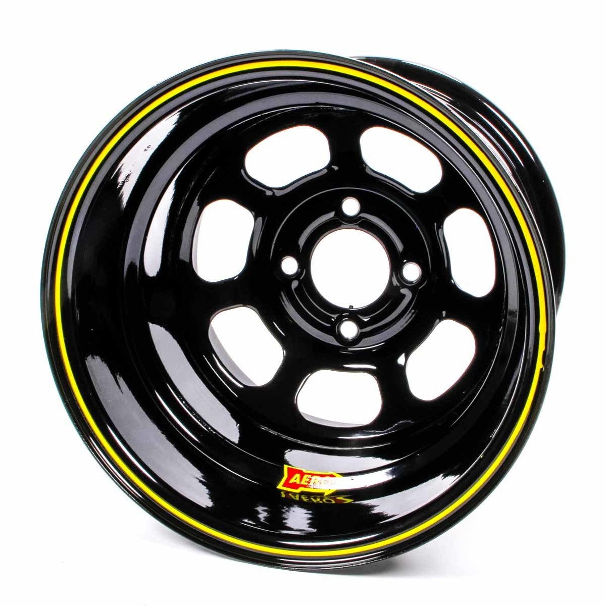 Aero Race Wheels 13x7 3.5" 4.25 Black