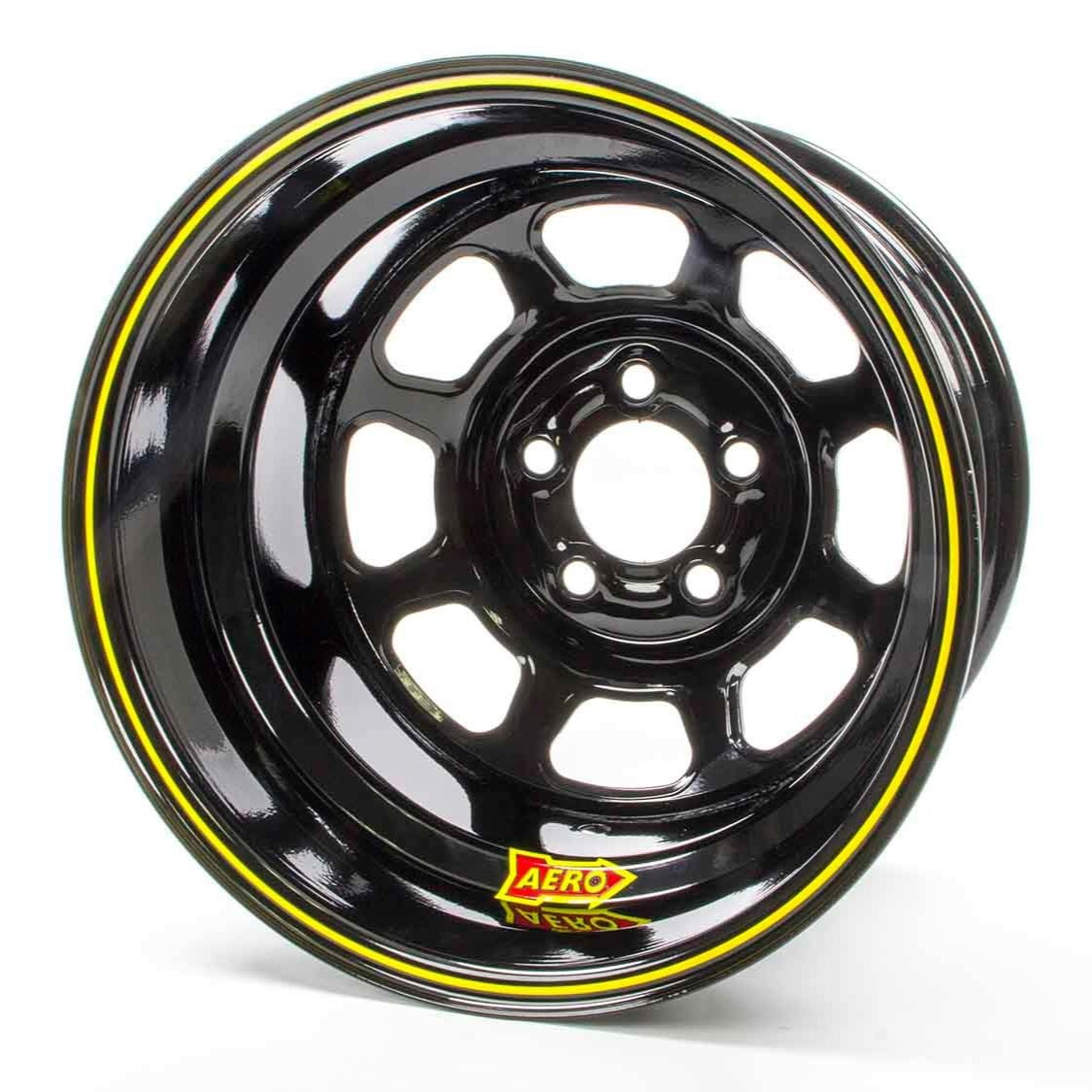 Aero Race Wheels 15x8 3" 5.00 Black