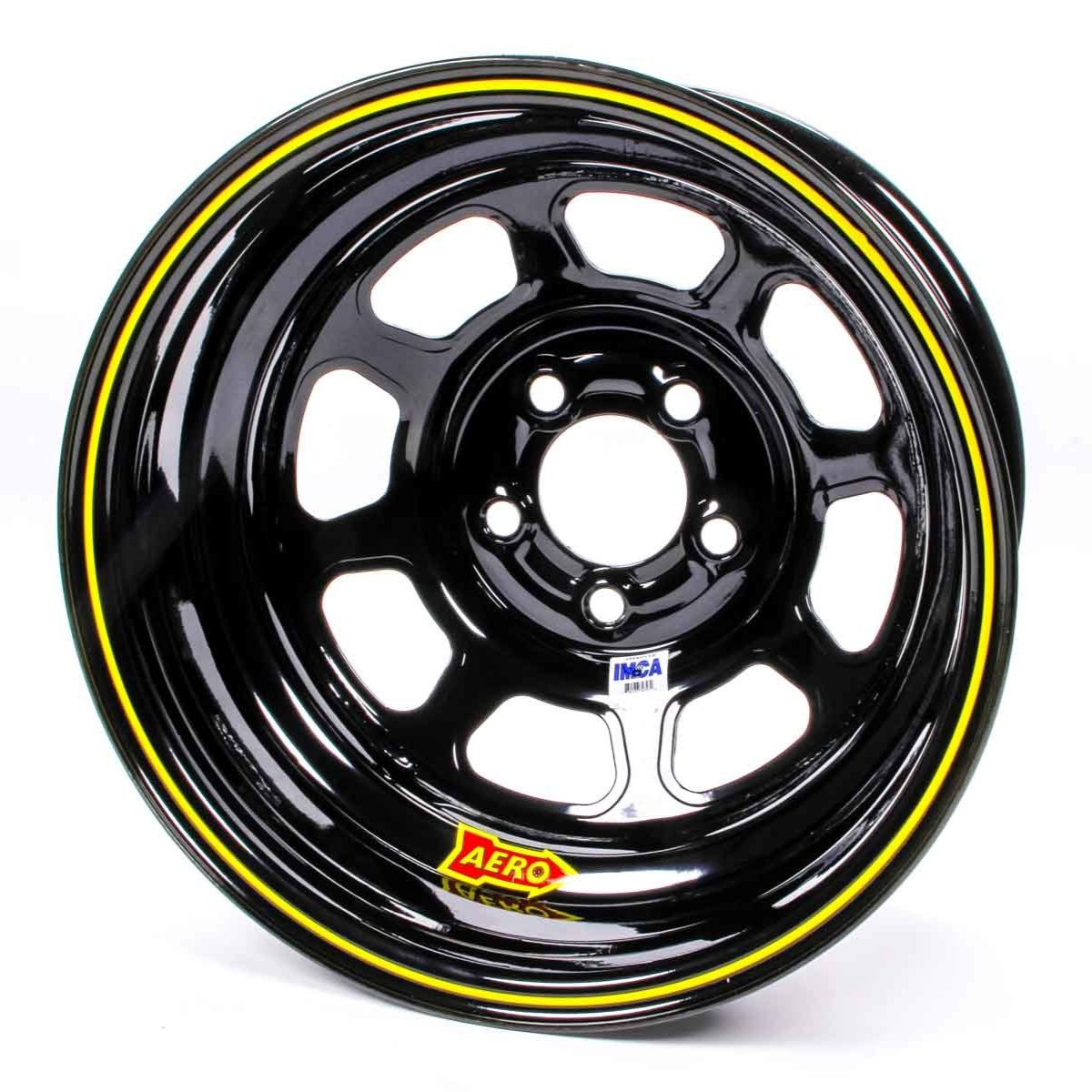 Aero Race Wheels 15x8 2" 4.75 Black