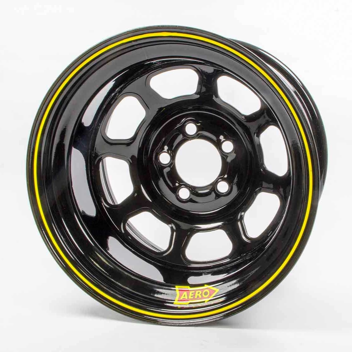 Aero Race Wheels 15x10 1" 4.75 Black