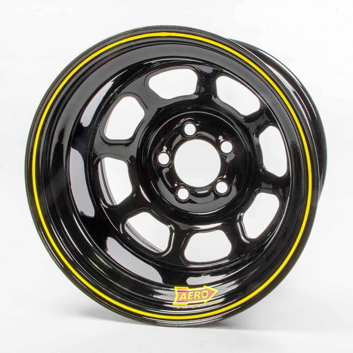 Aero Race Wheels 15x10 4" 5.00 Black