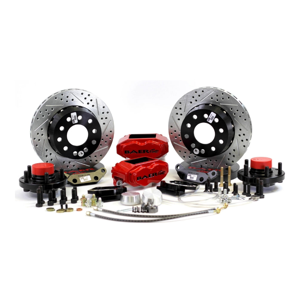 BAER Brakes 11" Front SS4+ Brake System 4301432R (Red)