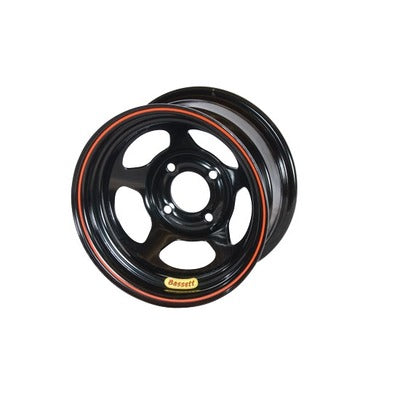 Bassett Wheel 13" x 8" 4x100mm 3" BS Black
