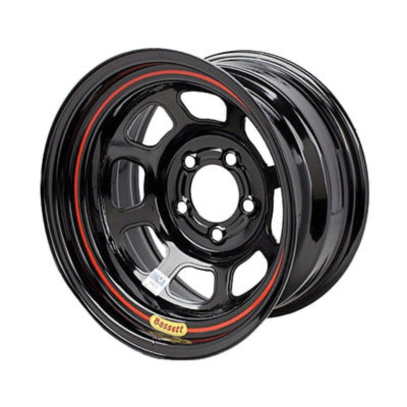 Bassett Wheel 15" x 7" 5x100mm DOT Black