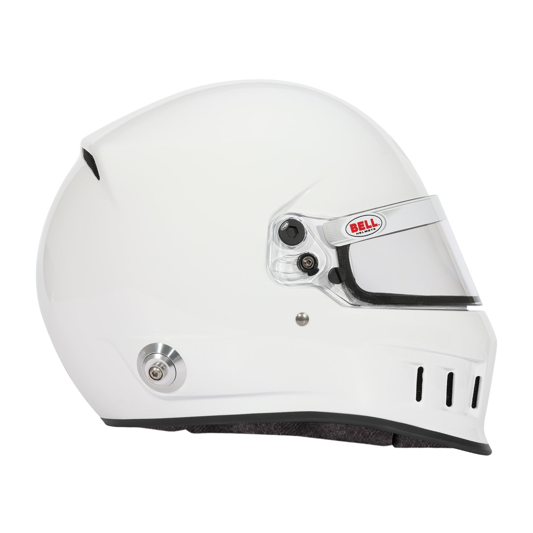 Bell XD7 Helmet SA2025 / FIA White (Right Side)