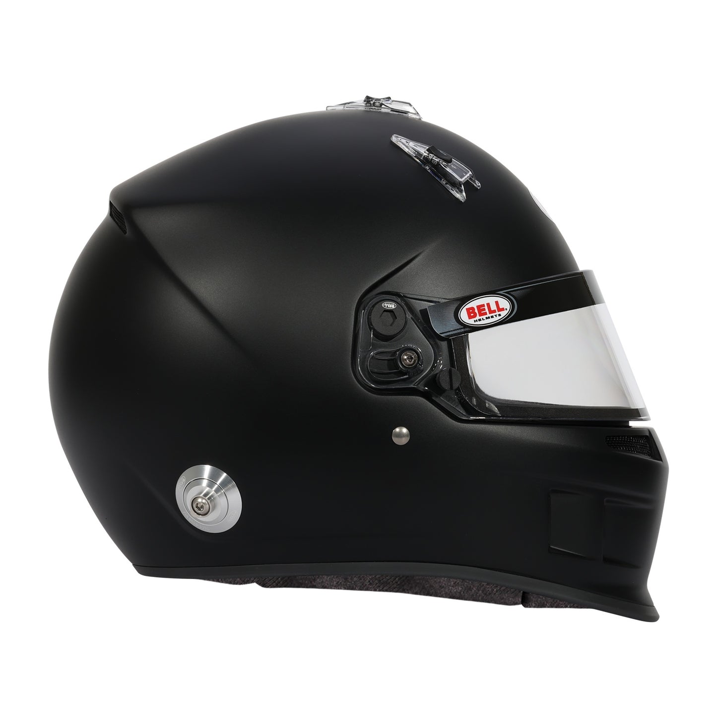 Bell XR7 Helmet, SA2025/FIA, Flat Black (right side)