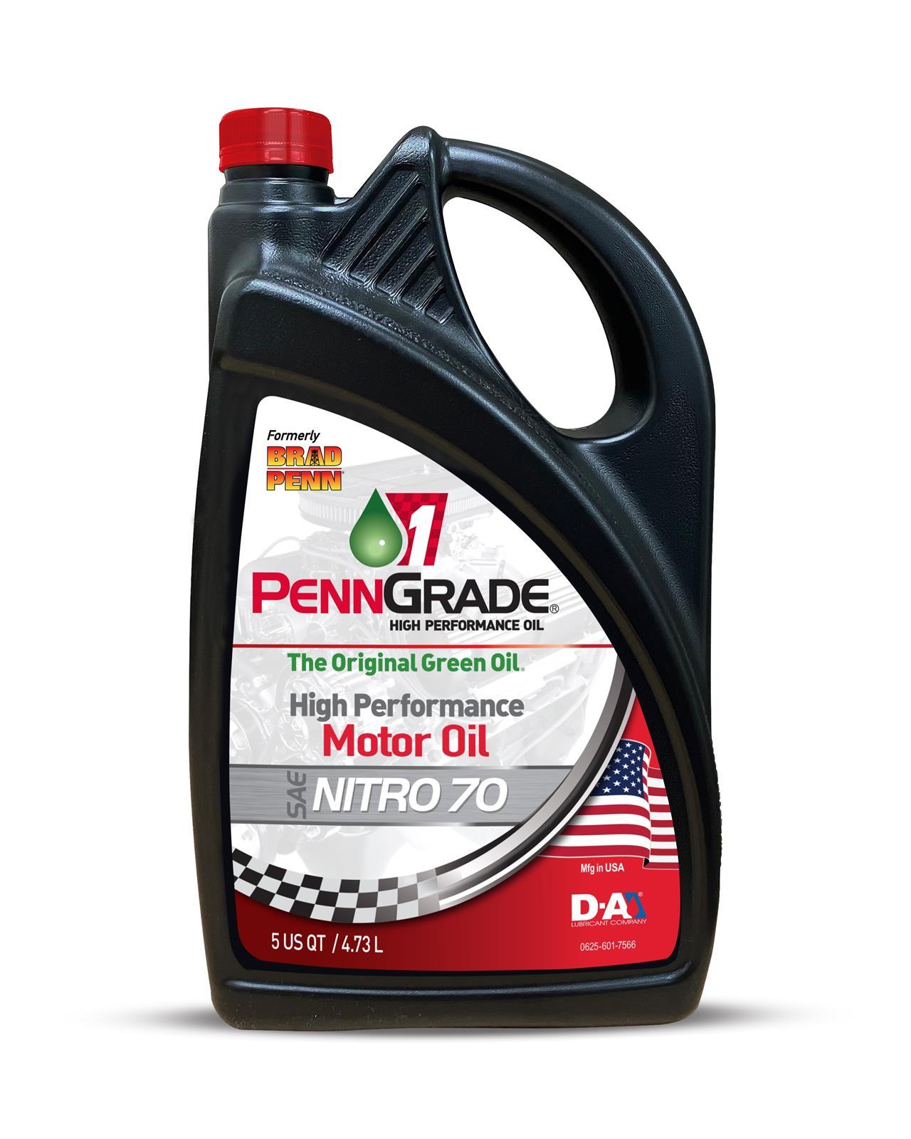 PennGrade Nitro 70 High Performance Motor Oil