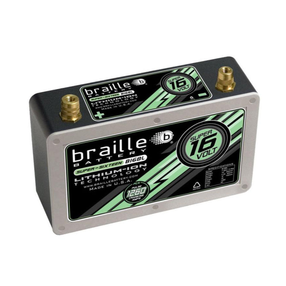 Braille Lithium ION Super 16 Volt Battery 1925 Amps B168L