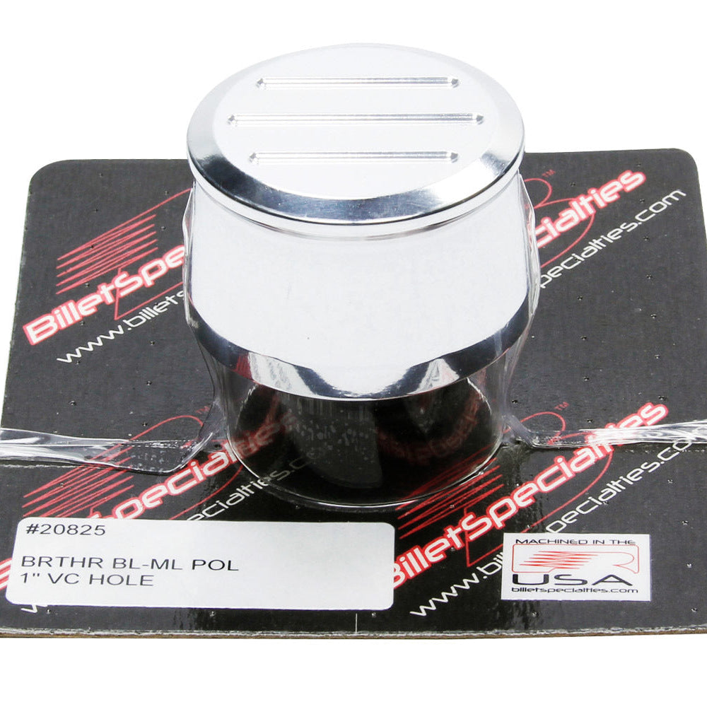 Billet Specialties Round Ball Milled Breather 20825