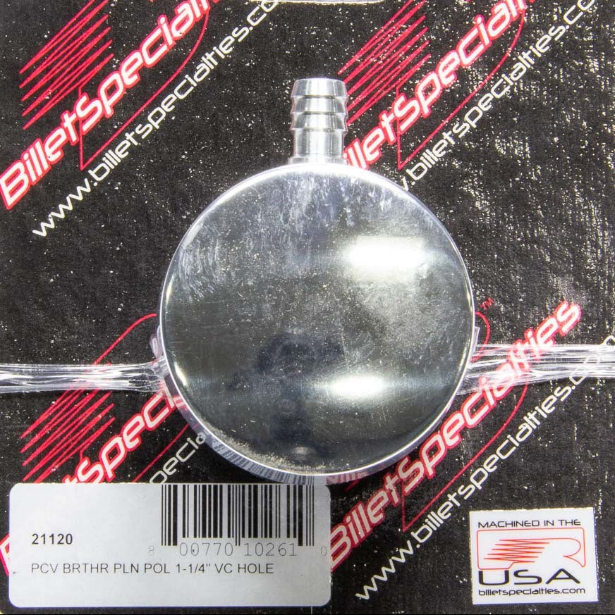 Billet Specialties Polished PCV Breather Plain 21120