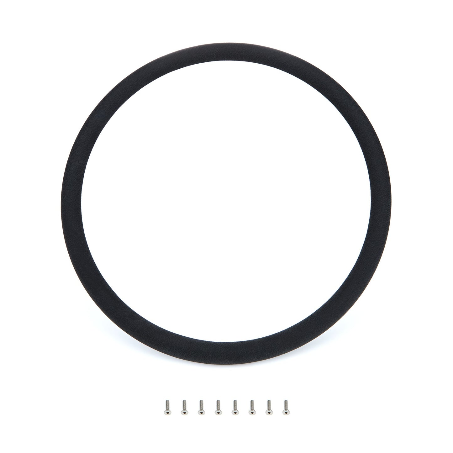 Billet Specialties Steering Wheel Half Wrap 15.5" Black Leather 33008