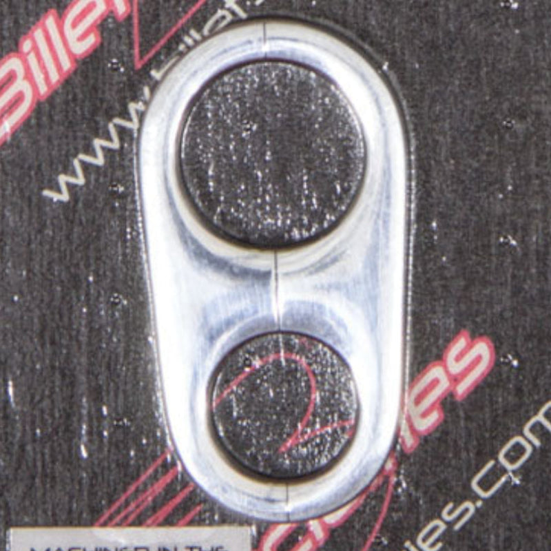 Billet Specialties Hose Seperator .625x.781 Polished 68325