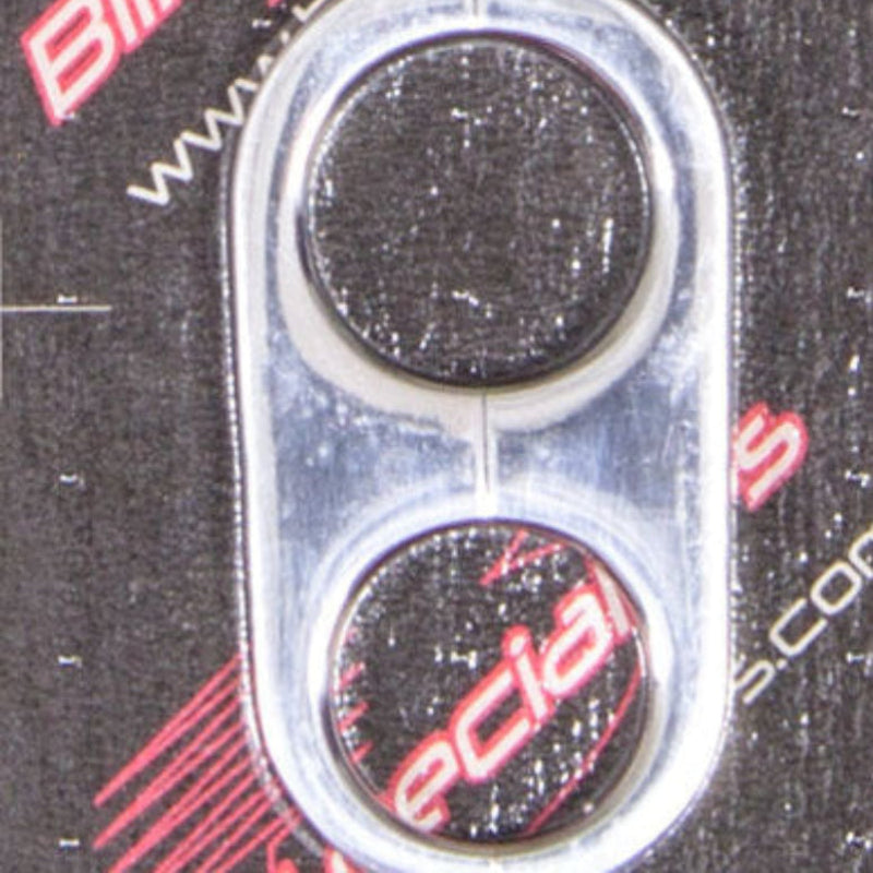 Billet Specialties Hose Seperator .890x.969 Polished 68625