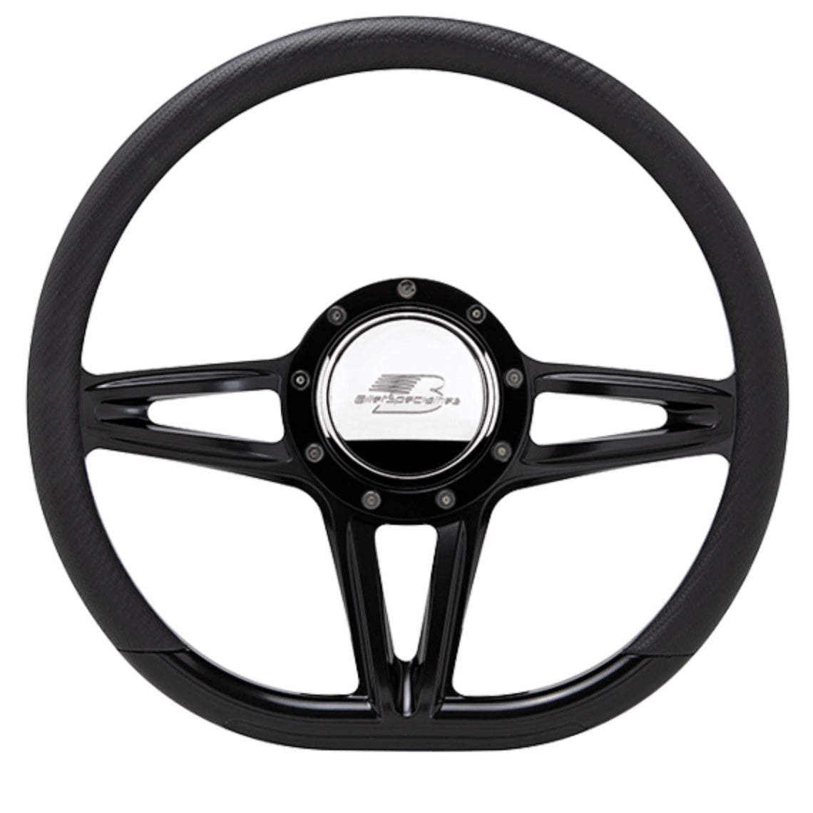 Billet Specialties Steering Wheel 14" D-Shape Victory BLK29441