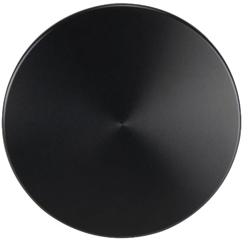 Billet Specialties Horn Button Racing Steering Wheel Plain Black BLK31260