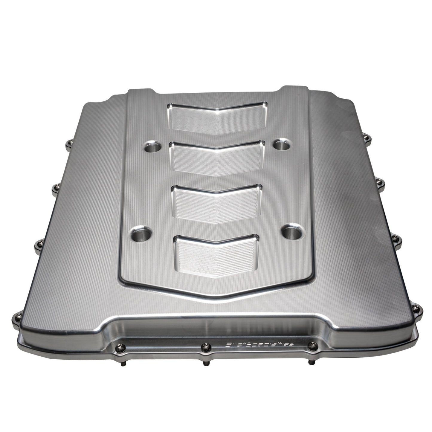 Billet Specialties LS GenV LT4 Supercharger Lid Chevron Raw N95068