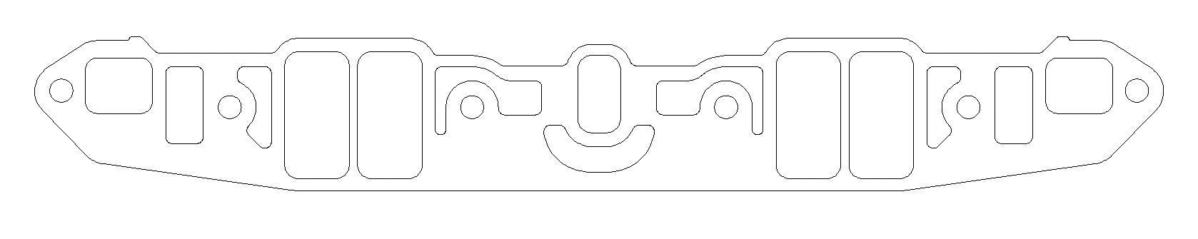 Cometic Gaskets Intake Manifold Gasket Set SBM 318/340/360