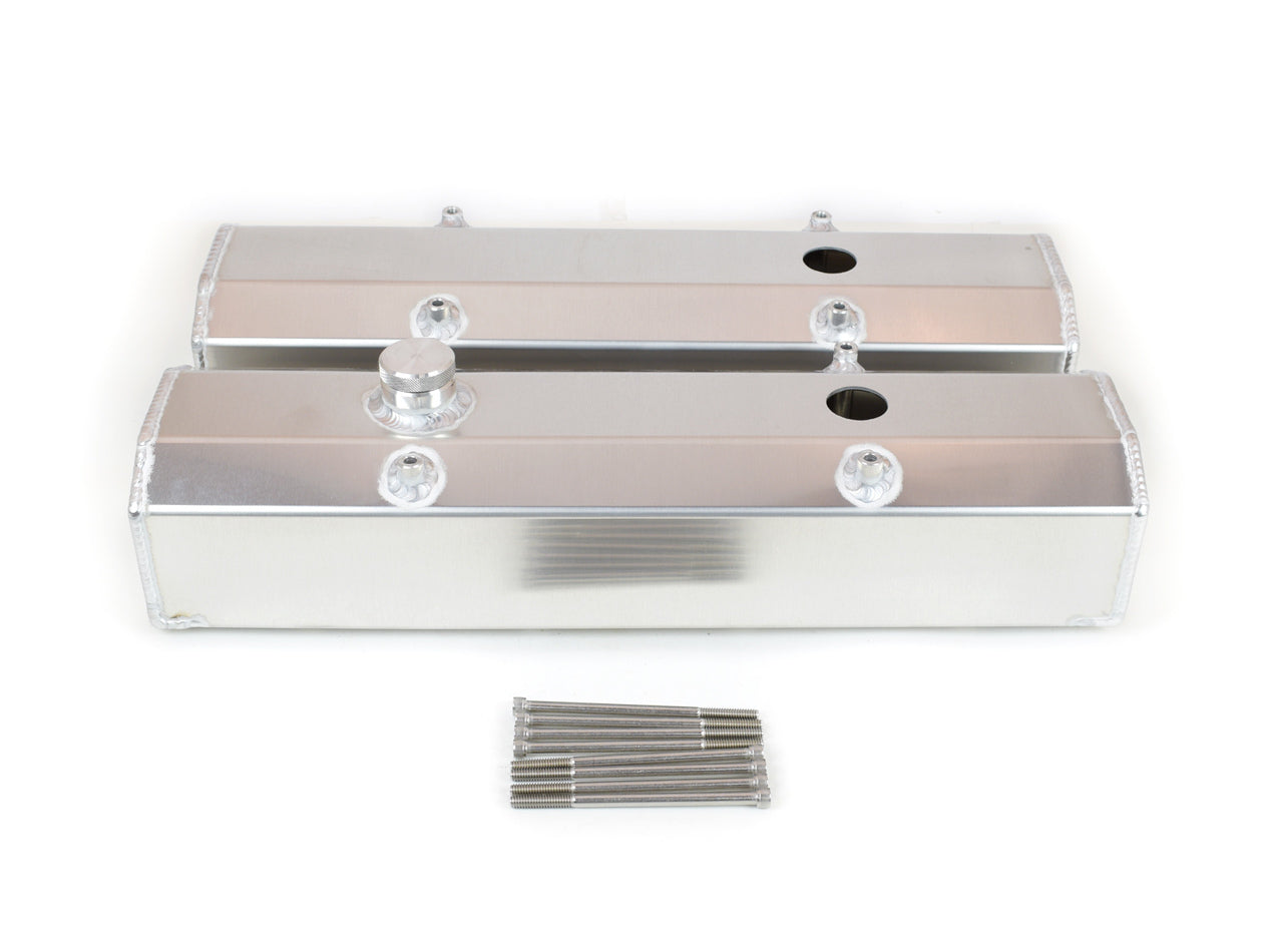 Canton 65-201 Fabricated Aluminum Valve Covers SBC