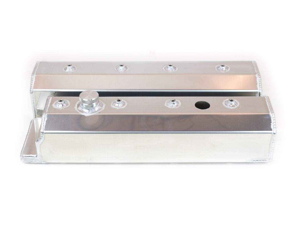 Canton 65-206 Fabricated Aluminum Valve Covers SBC